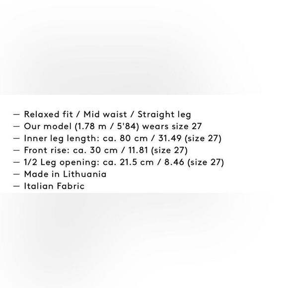 NEW CLOSED Mawson Trousers in black twill - Picture 9 of 16